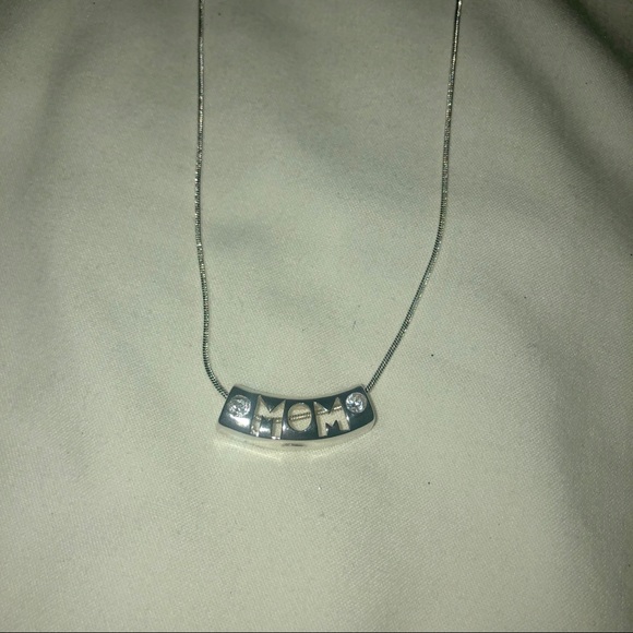 New! MOM Sterling-Silver necklace - Picture 2 of 3